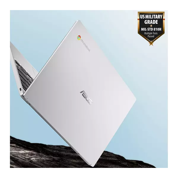 ASUS CX1 15.6" Chromebook - Intel® Celeron®, 128 GB eMMC, Silver - 5